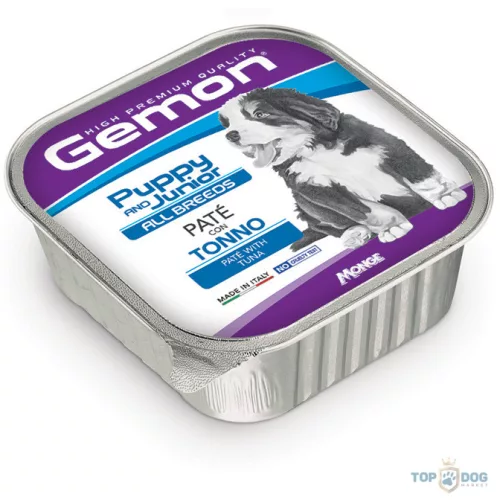 Gemon Dog 150gr Puppy&Junior Tonhal paté