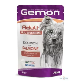 Gemon Dog 100gr Adult Lazac