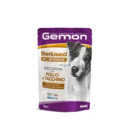 Gemon Dog 100gr Steril Csirke-pulyka 