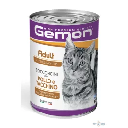Gemon Cat 415gr Csirke-Pulyka