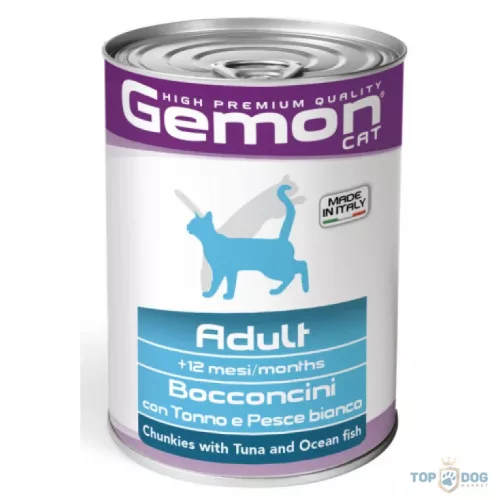 Gemon Cat 415gr Steril Tonhal-Óceáni hal