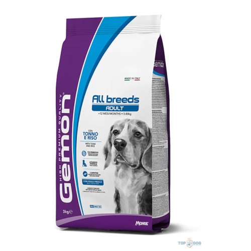Gemon Dog 3kg Tonhal-rizs