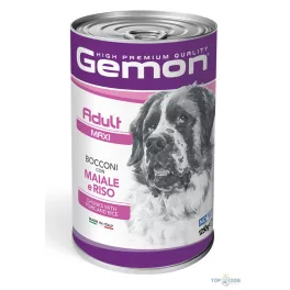 Gemon Dog 1250g Maxi Sertés és Rizs