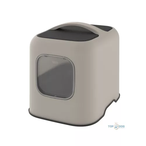 GC Olimp fedeles macska Wc cappucino-szürke  51*39,5*44cm