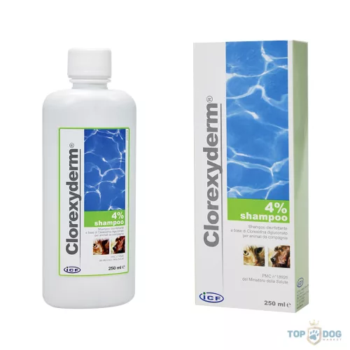 Clorexyderm 4%-os sampon 250 ml