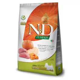   N&D Dog Grain Free  Mini Vaddisznó &Alma Sütőtökkel 0,8kg