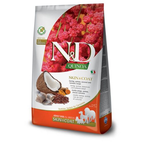 N&D Quinoa Dog Skin&Coat Hering 2,5kg