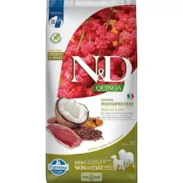 N&D Quinoa Dog Skin&Coat Kacsa medium&maxi  7kg
