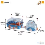 Ferplast Combi 2 hörcsögketrec 