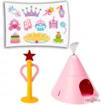 Ferplast Criceti 9 Princess hörcsög ketrec 46x30x22,5cm