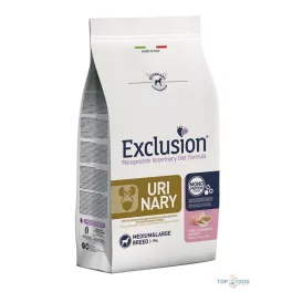   Exclusion Urinary Pork & Sorghum and Rice Medium & Large 12 kg (húgykő-képződés megelőzésére)