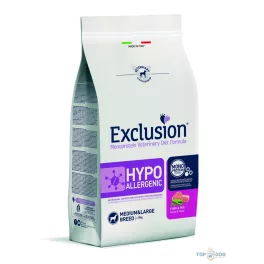   Exclusion Canine Hypoallergenic Pork & Pea Medium & Large Breed 2kg