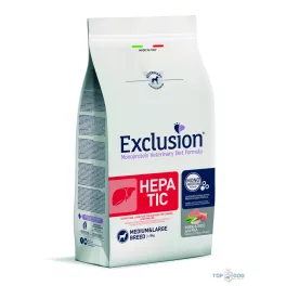   Exclusion Canine Hepatic Pork & Rice & Pea Medium & Large Breed 12kg