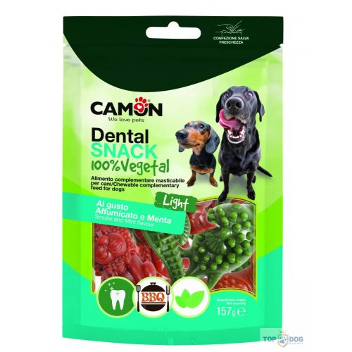 Camon Animal Vegetal M - füstölt és menta ízekben, édesburgonya, borsó és rozsliszttel 157 gramm