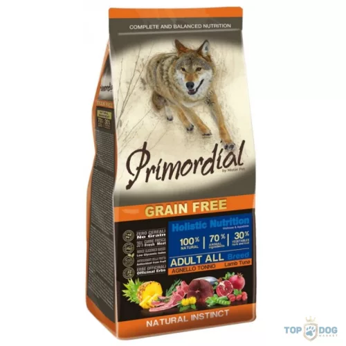 Primordial Grain Free Lamb&Tuna 12kg
