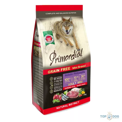 Primordial Grain Free Adult Mini Sardinia & Goose 2kg