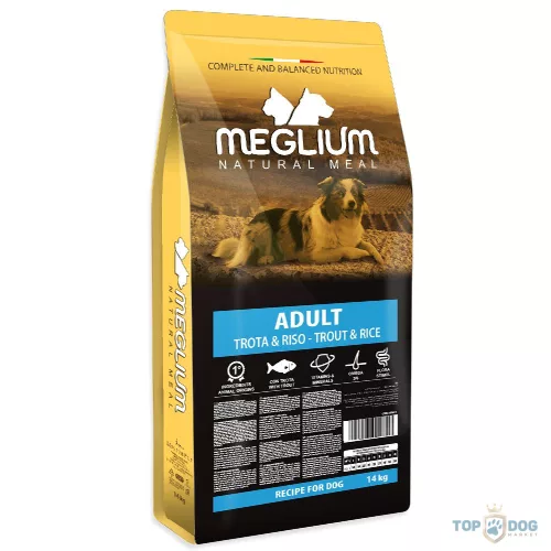 Meglium Adult Sensible Trout & Rice 14 kg