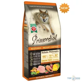   Primordial Grain Free Adult Neutered/Weight Control Turkey&Salmon 2kg