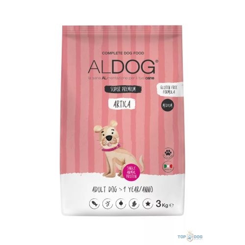 ALDOG ARTICA SALMON HIPOALLERGÉN KUTYATÁP MEDIUM 3 KG