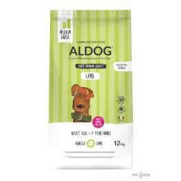 ALDOG LAMB HIPOALLERGÉN KUTYATÁP MEDIUM 12 KG