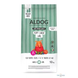 ALDOG PUPPY JUNIOR LAMB HIPOALLERGÉN KUTYATÁP MEDIUM 12 KG