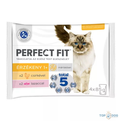 PERFECT FIT alutas 4-pack Csirke&Lazac Sensitive