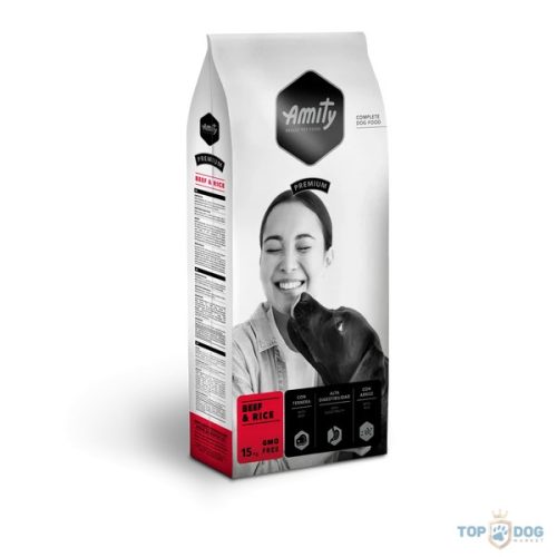 Amity Premium Beef-Rice 15 kg