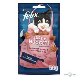 FELIX Tasty Nuggets Lazac macska jutalomfalat 50g