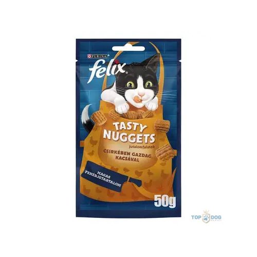 FELIX Tasty Nuggets Csirke-kacsa macska jutalomfalat 50g