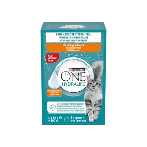 Purina One HydraLife csirke 6*50gr 