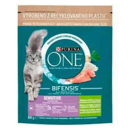   PURINA ONE 750gr Sensitive pulykában és rizsben gazdag száraz eledel felnőtt macskáknak