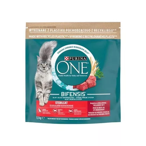 PURINA ONE 750gr Steril marha 