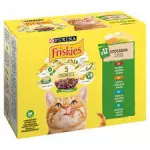 FRISKIES 12X85G  válogatás (Marha - Csirke - Tonhal - Tőkehal)