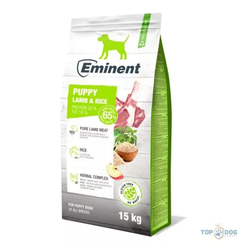 Eminent Puppy Lamb&Rice 15kg 