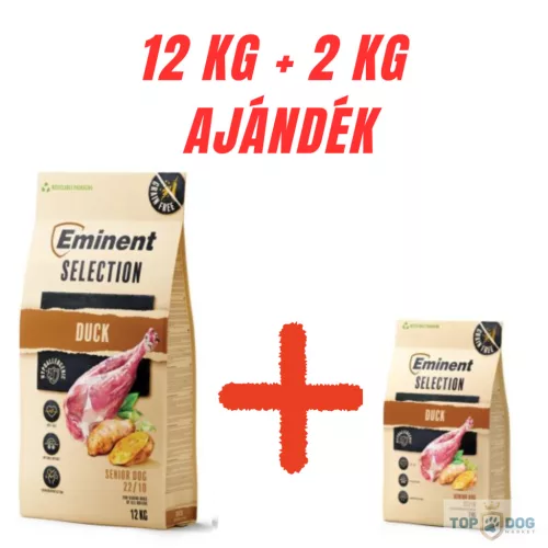 Eminent Selection Senior Duck 12kg +2kg ajándék