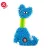 Plüss kutyajáték kék macska fogmaszírozóval 23cm Jk 46107-1