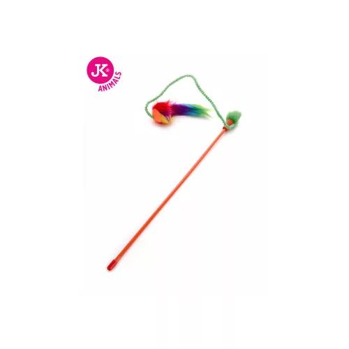 JK 58762 macska játék labda + toll pálcán 40cm