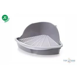 Nyúl és tengerimalac wc szürke  25x25x34cm Jk 33056-3