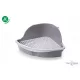 Nyúl és tengerimalac wc szürke  25x25x34cm Jk 33056-3