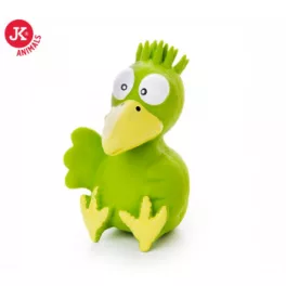 Latex játék madár zöld 13cm Jk 46831-1