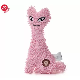   Plüss játék kutyáknak rózsaszín macska 23cm Jk  46108-3