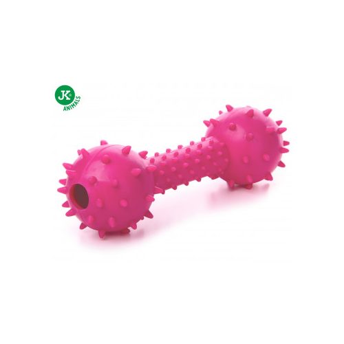 Tüskés súlyzó pink 14cm Jk 45943-2