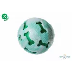 JK Karácsonyi játék - csipogó TPR labda, 7,5 cm