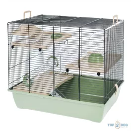   Rágcsáló ketrec felszerelt 50 × 33 × 44.5 cm JK33243-2 zöld