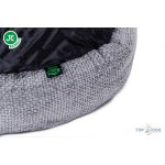 Yuta puha kerek fekhely szürke 60cm 