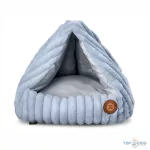 JK Iglu Olaf kutya-macska fekhely, szürkéskék, 45x45x45cm 45752-1