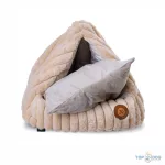 JK Iglu Olaf kutya-macska fekhely bézs, 45x45x45 cm 45752-2