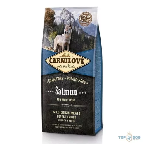 Carnilove Adult Salmon- Lazac Hússal 12kg