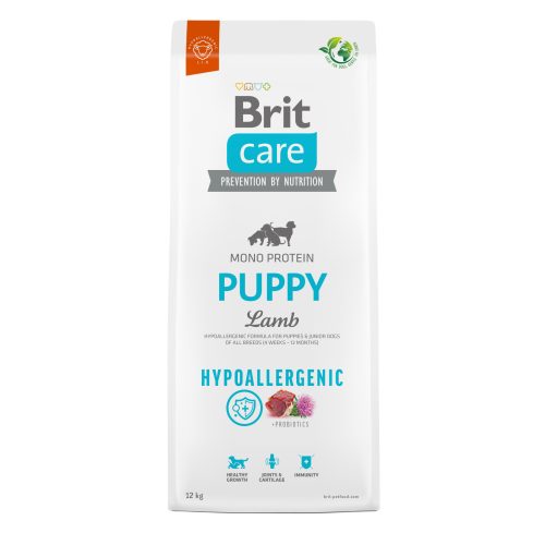 Brit Care Hypoallergenic Puppy All Breed - bárány és rízs 12kg