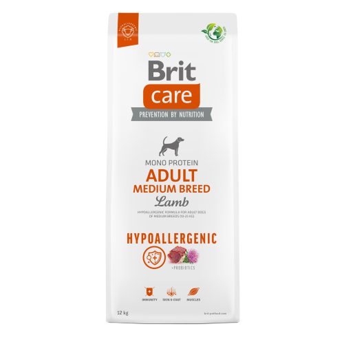 Brit Care Hypoallergenic Adult Medium - bárány és rízs 1kg